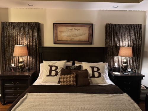 Customer photo review of Custom Christian Canvas Art