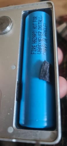 Customer photo review of Samsung 20S 18650 2000mAh 30A Battery