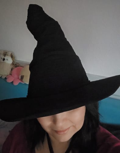 Customer photo review of Wicked Elphaba Hexenhut Cosplay Requisite für Mottoparty
