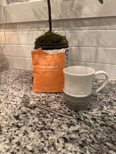 Customer photo review of Liver Support Tea
