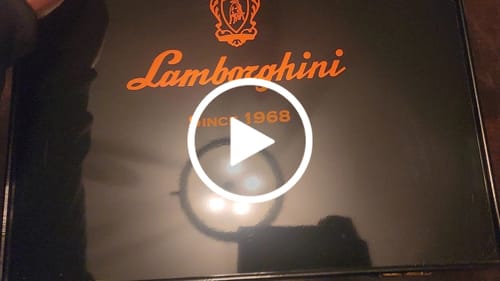 Customer video review of Lamborghini LUXE Red Collection with Gift Set