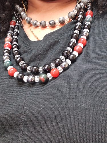 Customer photo review of The Official Custom Necklace Portal