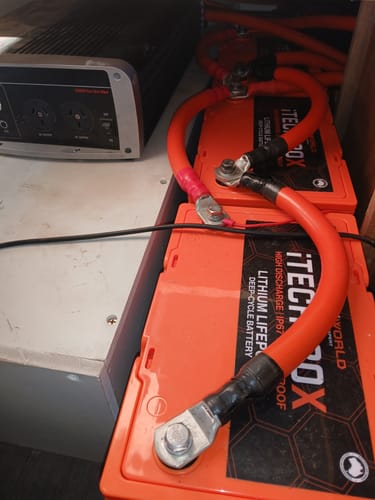 Customer photo review of iTECH120X 12v Lithium Deep Cycle Battery LiFePO4