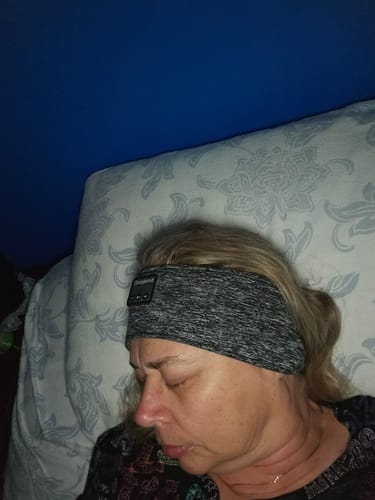 Customer photo review of CozyBand Wireless Headphones