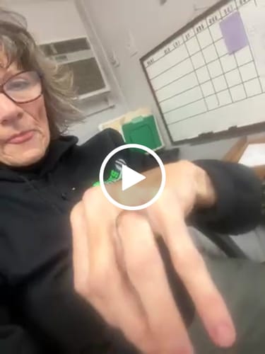 Customer video review of Just Breathe Ring