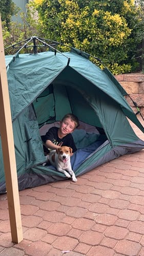 Customer photo review of 3 Secs Tent
