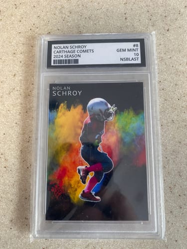 Customer photo review of Custom Graded Card