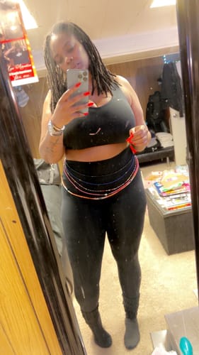 Customer photo review of Mystery Bag Waist Beads