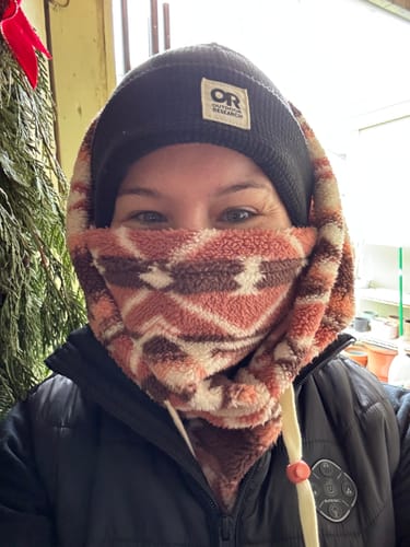 Customer photo review of High Pile Sherpa Hood