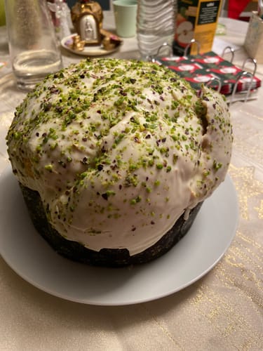 Customer photo review of SCAVI & RAY Panettone & Crema di Pistacchio