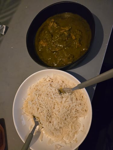 Customer photo review of INDIAN MENU - WEEKLY 5 MEALS PLAN