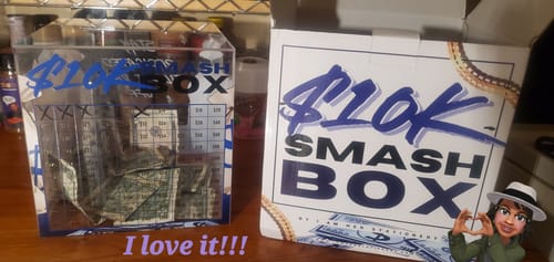 Customer photo review of Hussle Blu | $10K SmashBox