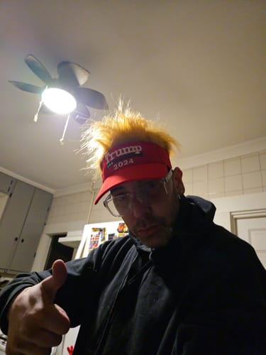 Customer photo review of Trump Hat