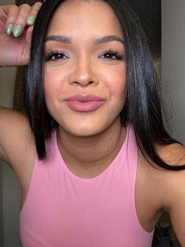 Customer photo review of FEATHER Self-adhesive Cluster Lashes