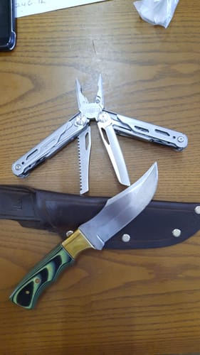 Customer photo review of TerraTAC™ x14 EDC Multitool with Free Laser Engraving