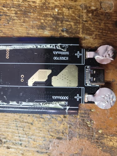 Customer photo review of Samsung 50S 21700 5000mAh 25A Battery