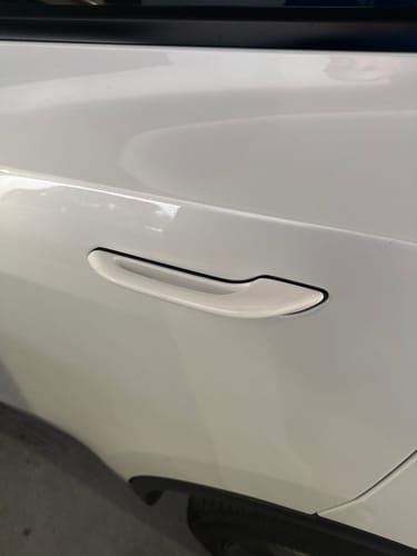 Thomas M. review of Pull Door Handle Overlay Covers For Tesla Model Y 2021-2025 image 1 out of 1