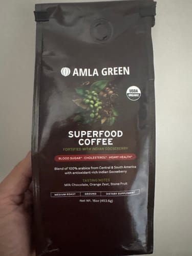 Customer photo review of Anti-Inflammatory Superfood Coffee