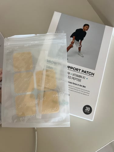 Customer photo review of HAUTUKI Growth Support Patch - 1 Month Supply (1Box)
