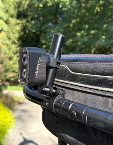 Customer photo review of Vertical Rear Light Mount
