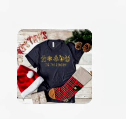 Customer photo review of Tis The Season Short Sleeve Shirt