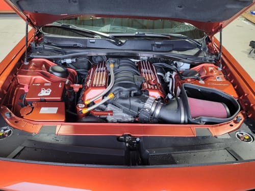 Customer photo review of ABD Oil Catch Can 2008-2023 Challenger/Charger