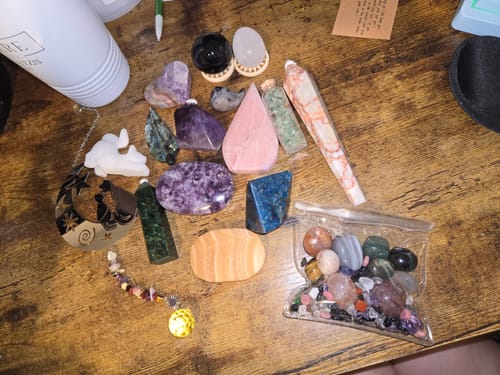 Customer photo review of Crystal Abundance Scoop