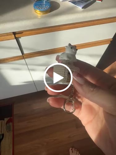 Customer video review of Meowkey - Fidget Toy that Meows!