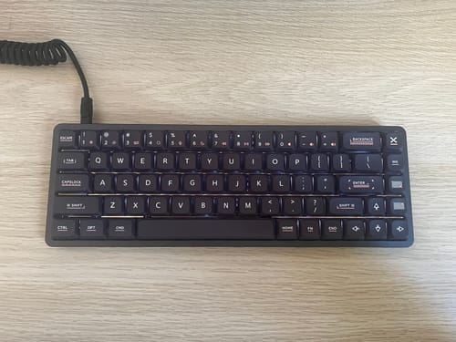 Customer photo review of IQUNIX Magi65 Aluminum Low Profile Mechanical Keyboard