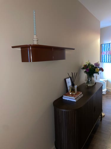 undefined review of HAY Korpus Wandplank L - Brick red image 1 out of 1