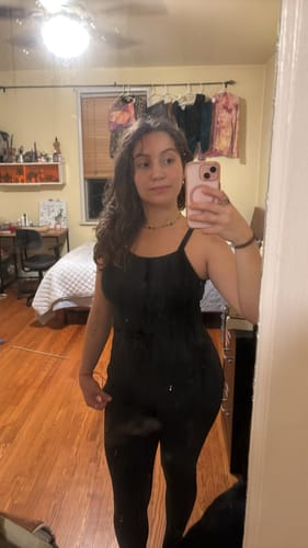 Customer photo review of Blake Camisole 'Black'