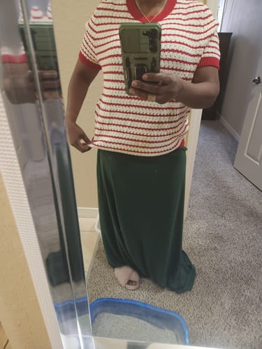 Customer photo review of Knitted T-Shirts