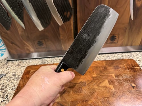 Customer photo review of Kapeni 7.6" Cleaver