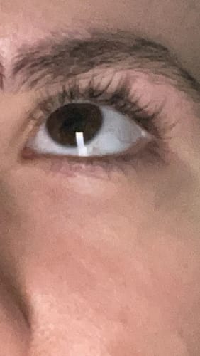 Customer photo review of Toplash eyelash and eyebrow growth serum — 3ml