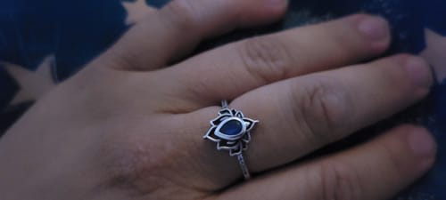 Customer photo review of From Mom To Daughter No Mud No Lotus Ring