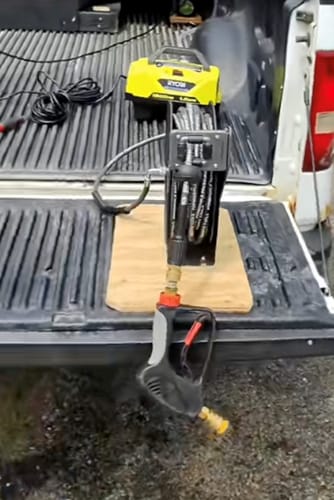 Customer photo review of Retractable Pressure Hose Reel-1/4in