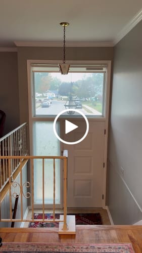 Customer video review of SmartWings Motorized Light Filtering Roller Shades 70% Blackout Linen