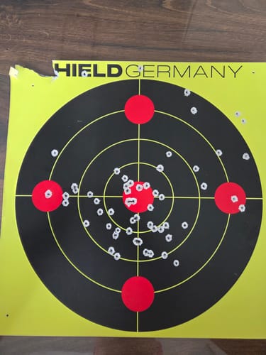 Customer photo review of SHIELD Splatter Targets 10er Pack 30x30cm - 07