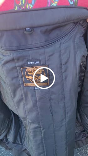 Customer video review of NexGen SH212102 Men's Black Textile Vented Moto Jacket with Reflective Piping