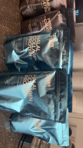 Customer photo review of Halal Collagen Protein