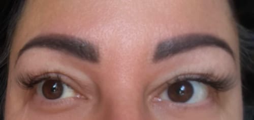 Customer photo review of LumiBrow™ Tint Gel