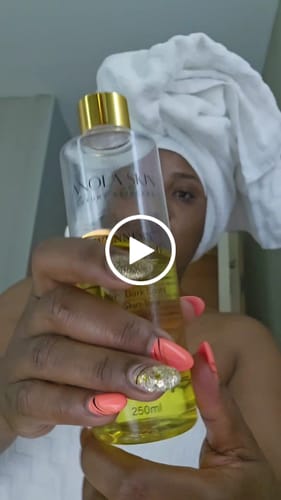 Customer video review of Brightening Body 0il