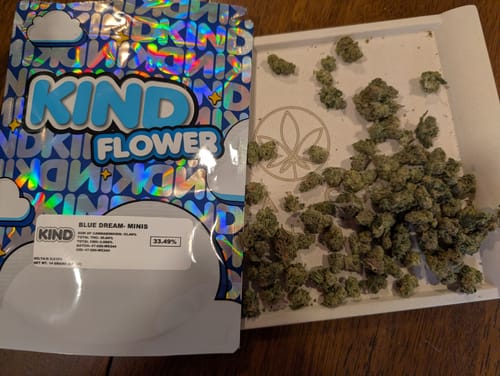 Customer photo review of Blue Dream - 14 Grams - Minis (Sativa)