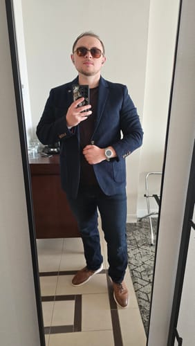 Avis photo d'un client sur Veston | CENTURY, navy