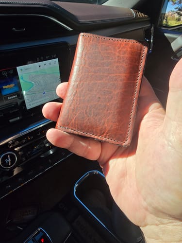 Customer photo review of Diablo Slimline Card Holder