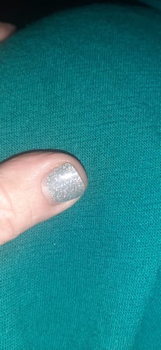 Customer photo review of Folklore | Super Jellies DIY Hard Semi Cured Gel Nail Wraps