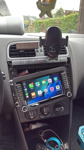Customer photo review of 7" 2+32GB Wireless Carplay & Android Auto 11 GPS Navi Car Radio for VW Passat Polo Touran Tiguan Golf Sharan Caddy
