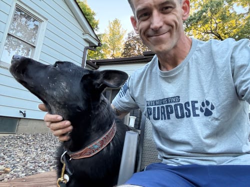 Customer photo review of Pets Help Us Find Purpose