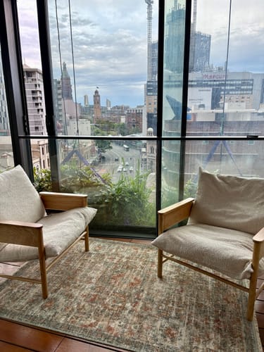 Customer photo review of Heritage Grey Rug