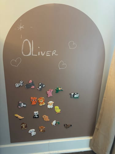 Customer photo review of Magnetic Wall Board